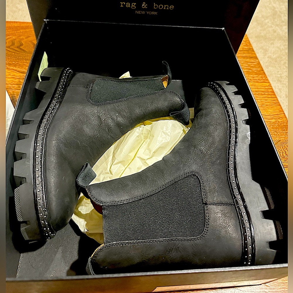 Rag & Bone Chelsea Boot Worn A Few Times But Too … - image 1
